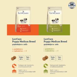Alternative view of อาหาร LuvCare Liver Flavor for Medium Breed Puppy Food สูตรสำหรับ ลูกสุนัขพันธุ์กลาง รสตับ 2kg.