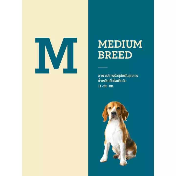 Luvcare Adult Medium Breed Beef Flavor อาหารสุนัขโตพันธุ์กลาง รสเนื้อ 500g. - Image 3