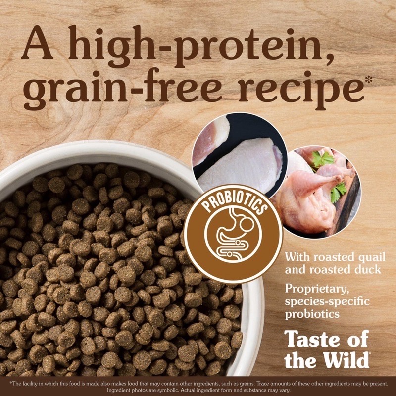 Taste of the Wild Lowland Creek Feline Recipe อาหารแมวสูตรนกกระทาและเป็ดย่าง แพ็คคู่ (680g.) 1แถม1 - Image 5