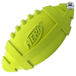 Alternative view of Nerf Dog ของเล่นหมา ลูกอเมริกันฟุตบอลยาง บีบกัดมีเสียง แบรนด์ดังจาก USA สำหรับหมา ขนาด 7"