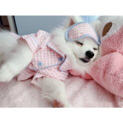 Alternative view of ANIMAL-GO-ROUND เสื้อผ้าเครื่องแต่งกาย สัตว์เลี้ยง, หมา, แมว, สุนัข รุ่น PAJAMAS PINK