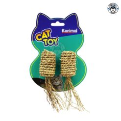 Alternative view of Kanimal Cat Toy ของเล่นแมว เชือกหญ้าถักธรรมชาติ กลิ่นหอม สำหรับแมวทุกสายพันธุ์ (2ชิ้น/แพ็ค)