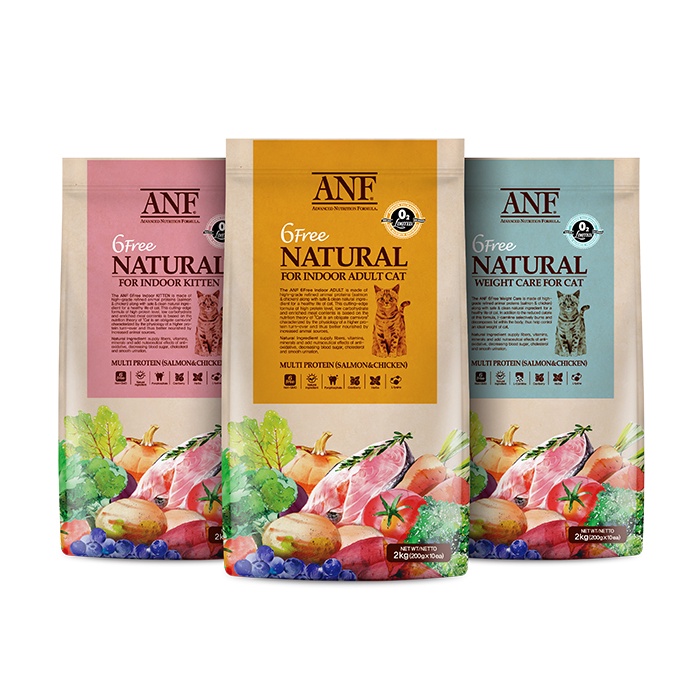 ANF (Cat) - Organic 6 Free Natural อาหารแมวเกรด Premium Organic 2kg