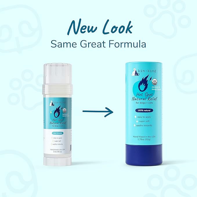 Kin+Kind Hot Spot Balm Stick บาล์มสำหรับลดการระคายเคืองบนผิวหนังสุนัข