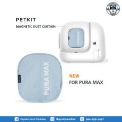 Alternative view of PETKIT Magnetic Dustproof Curtain ม่านแม่เหล็กกันฝุ่น กันทรายกระเด็นสำหรับห้องน้ำแมว Pura Max