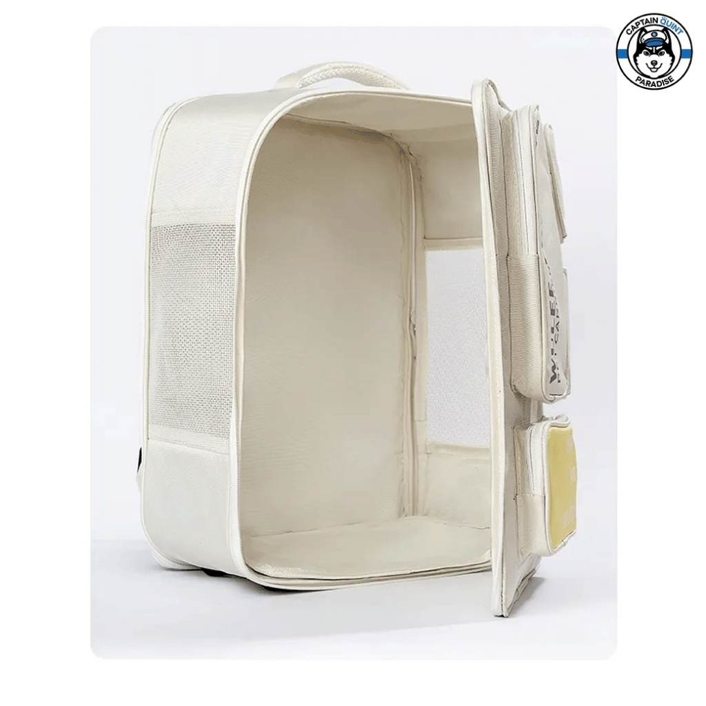Wulee Bagpack Travel Free กระเป๋าเป้สัตว์เลี้ยง เหมาะกับสัตว์เลี้ยงน้ำหนักไม่เกิน 10kg. - Image 5