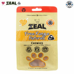 Alternative view of ZEAL Chewies (วัว) เอ็นลูกวัวนิวซีแลนด์ ขนมสุนัข เคี้ยวสนุก ช่วยเพิ่มน้ำมันไขข้อ (125g)