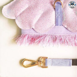 Alternative view of Glitter Pooch Harness ชุดรัดอก สายจูง เสื้อผ้า สุนัข, หมา, แมว, สัตว์เลี้ยง พร้อม สายจูง รุ่น Violetta Little Wings