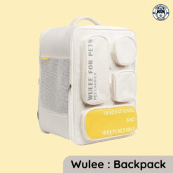 Wulee Bagpack Travel Free กระเป๋าแมวพร้อมช่องเก็บของ