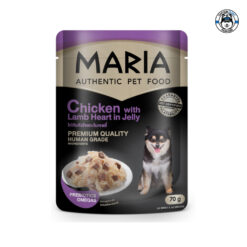 Alternative view of สินค้าราคาโปรโมชัน Maria : ไก่กับหัวใจแกะในเจลลี่ 70g.