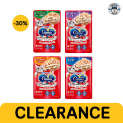 สินค้าราคาโปรโมชัน : Ginno Cat Gourmet กินโนะ อาหารแมวแบบเปียก 60g.