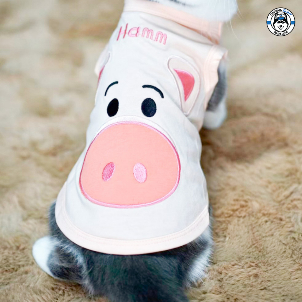 Mellow : Ham เสื้อน้องหมาน้องแมวหมูแฮม - Image 3